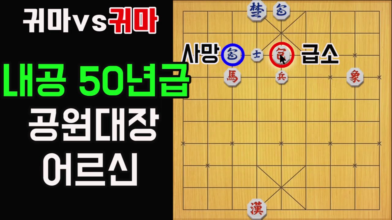 [이분 내공 최소 50년!!!...은 되지 않을까요??] 공원장기 탑클래쓰~! (장기)
