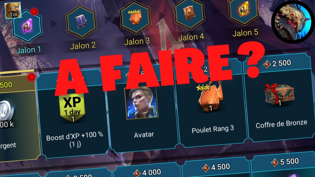 Event TITAN | A Eviter ou à farmer ? | Raid Shadow Legends FR
