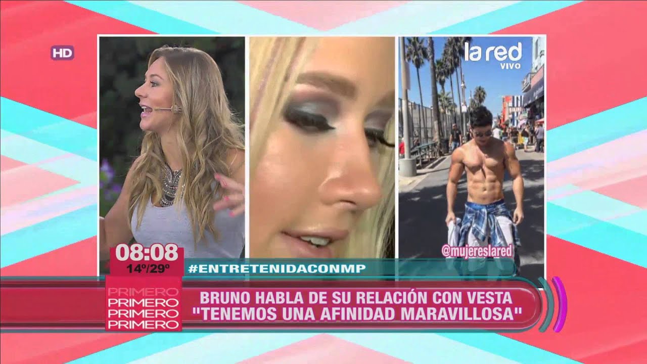 Bruno habla de su relaci&oacute;n con Vesta: 