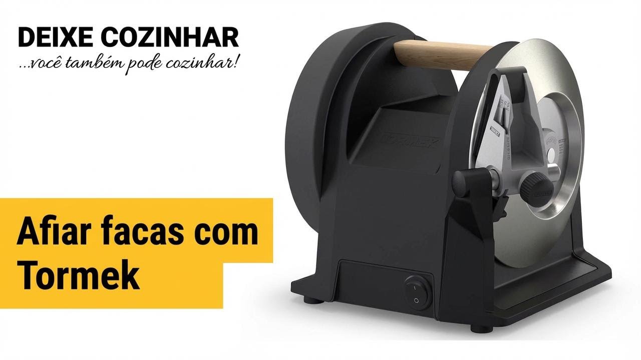 Como afiar facas com a Tormek