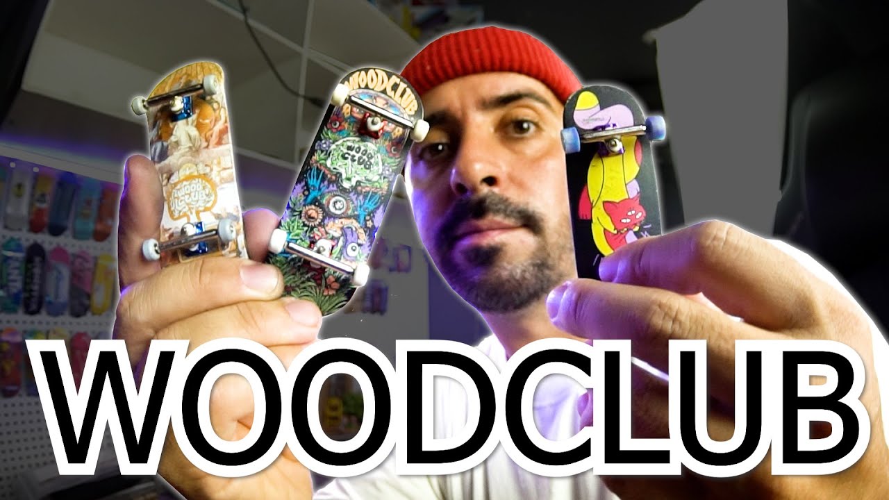 MONTANDO UM FINGERBOARD - WOODCLUB 34MM
