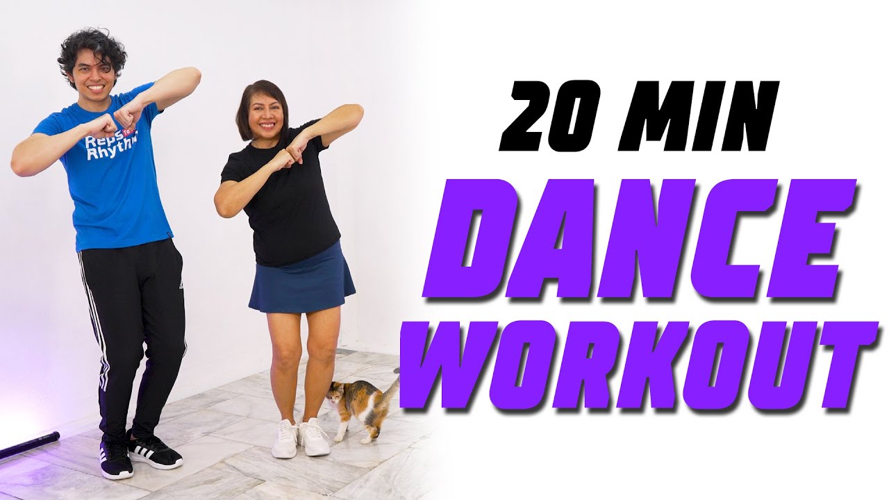 20-Min DANCE CARDIO Workout • Low Impact Fat Burn at Home • Keoni Tamayo • Workout #266