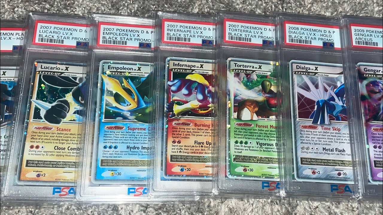 PSA GRADED RETURNS!! SUBMISSION #5 ((PART 3)) LOW POP LV.X!!?