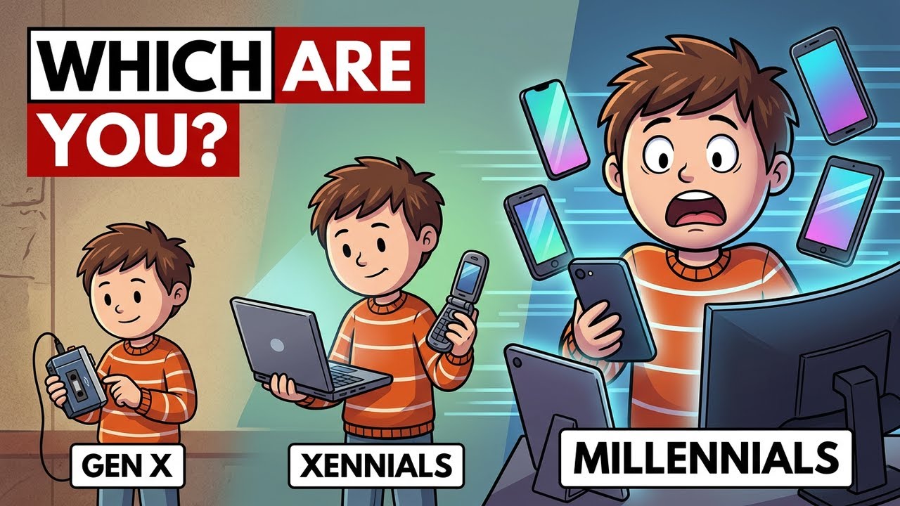5 Huge Differences Between Millennials, Gen X and Xennials