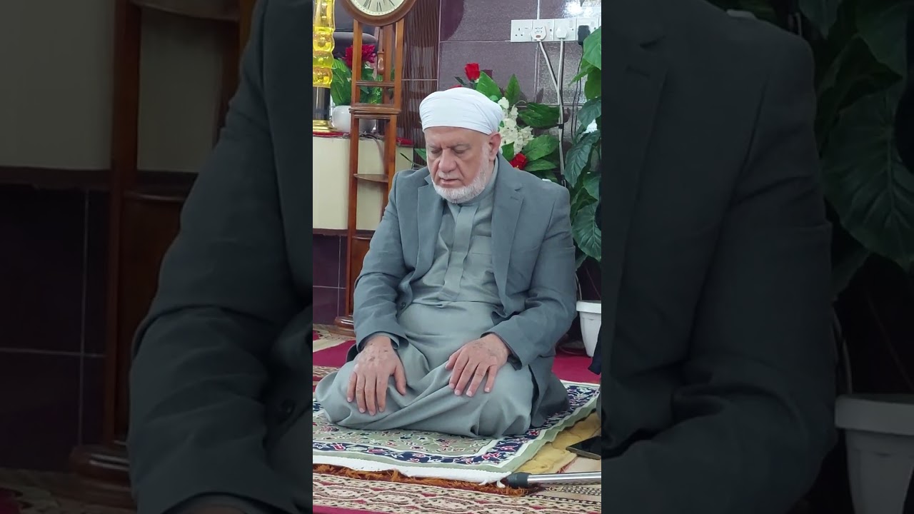 المنقبة النبوية الشريفة بصوت الشيخ عمر عبدالرحمن وبحضور حضرة الشيخ سعدالله احمد عارف حفظه الله تعالى