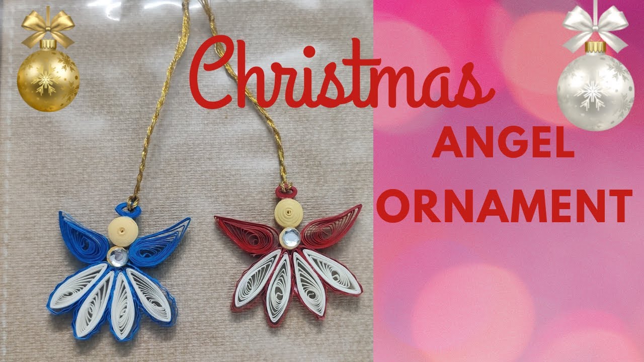 Quilling Angel Ornament