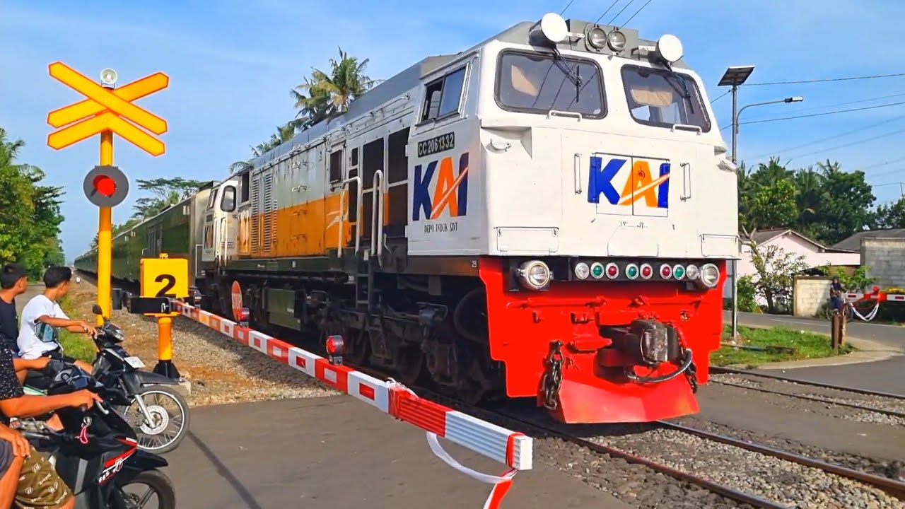 Palang WANTECH SDR Terbaru | 4 Perlintasan Kereta Api Random