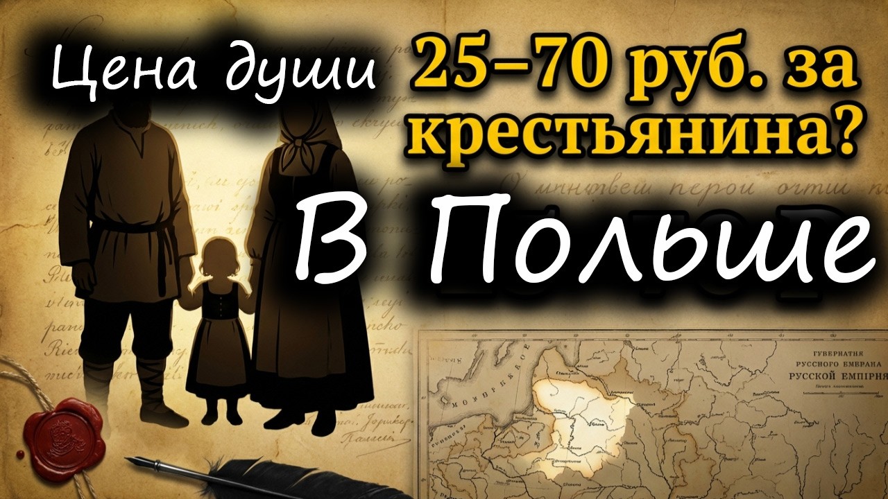 Сколько стоил крепостной в Речи Посполитой? Почему здесь люди были дороже, чем в России