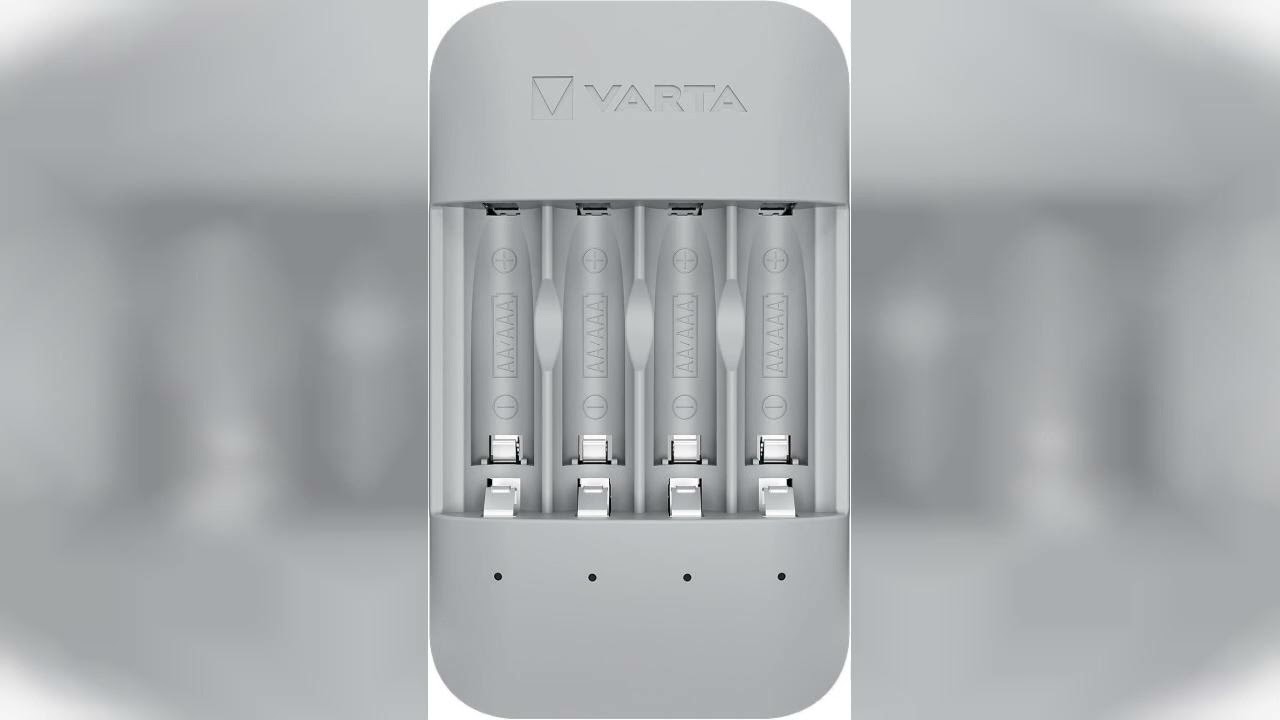 Rezension: VARTA Akku Ladegerät, Batterieladegerät für wiederaufladbare AA/AAA Batterien, Eco Cha...