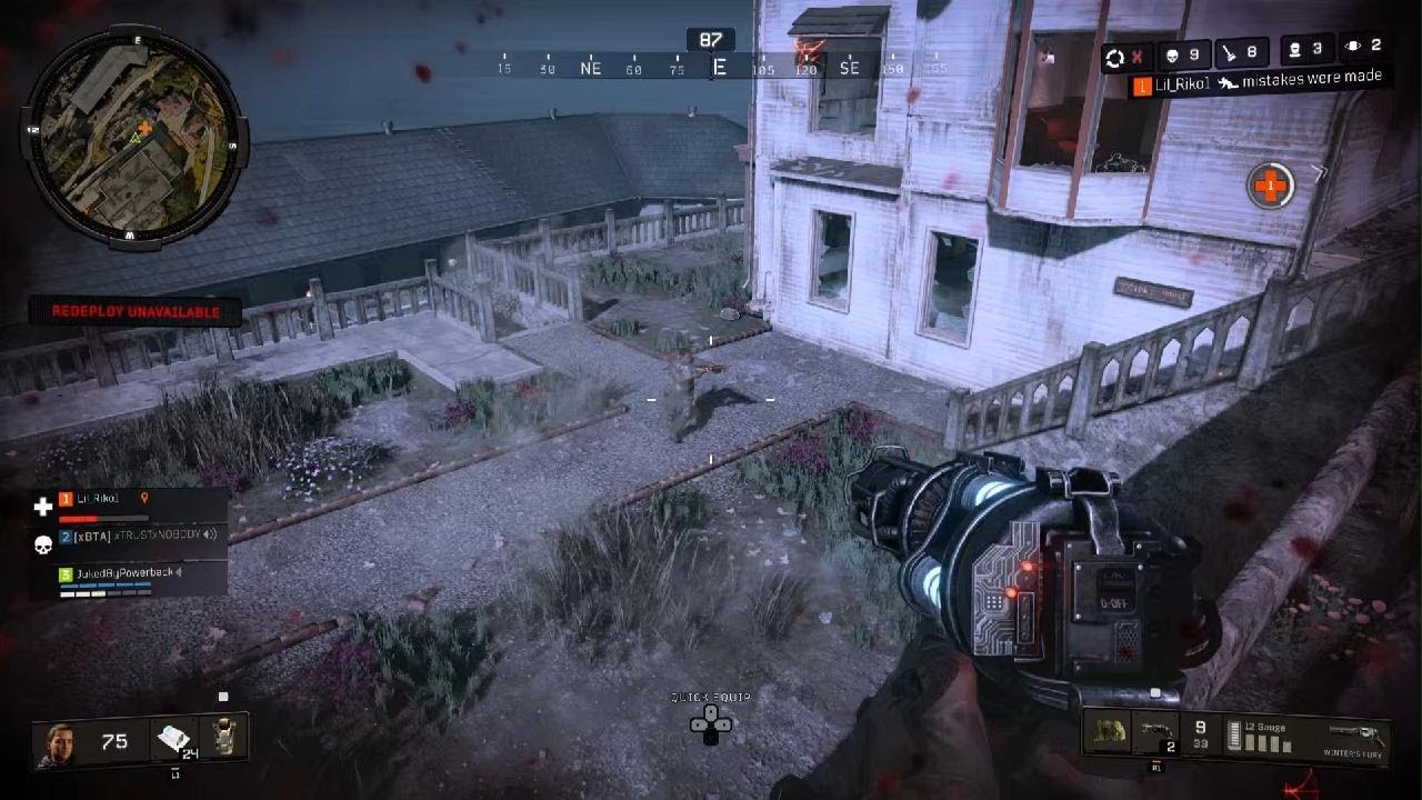 Clutch Win Outside Doctor's House | BO4 Blackout Alcatraz