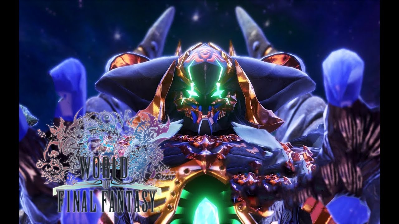 World of Final Fantasy - All Exnine Knights Cinematic Abilities | 1080p HD PS4 Pro