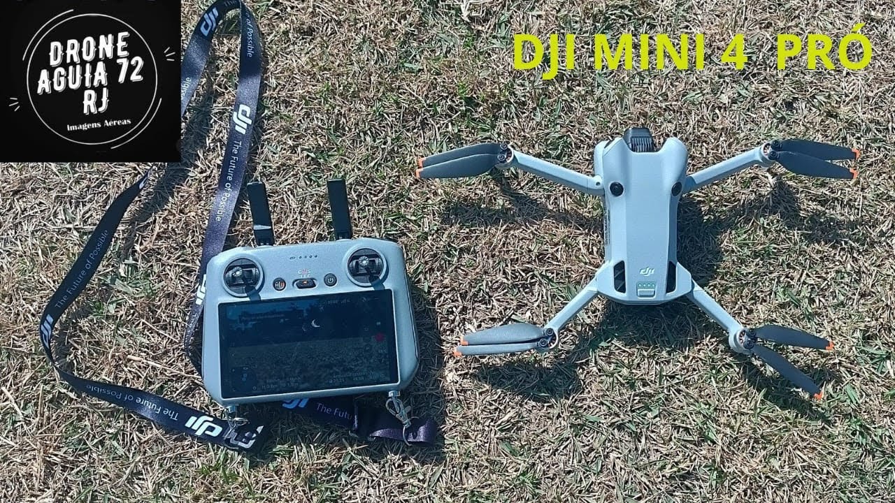 DJI MINI 4 PRÓ - VÔO DE ESTRÉIA !