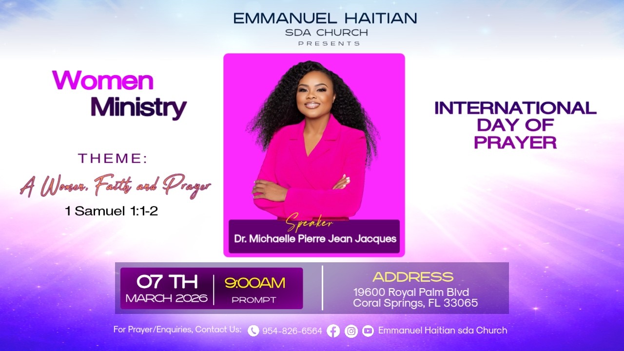 Emmanuel's Haitian SDA Church | Mar 7, 2026