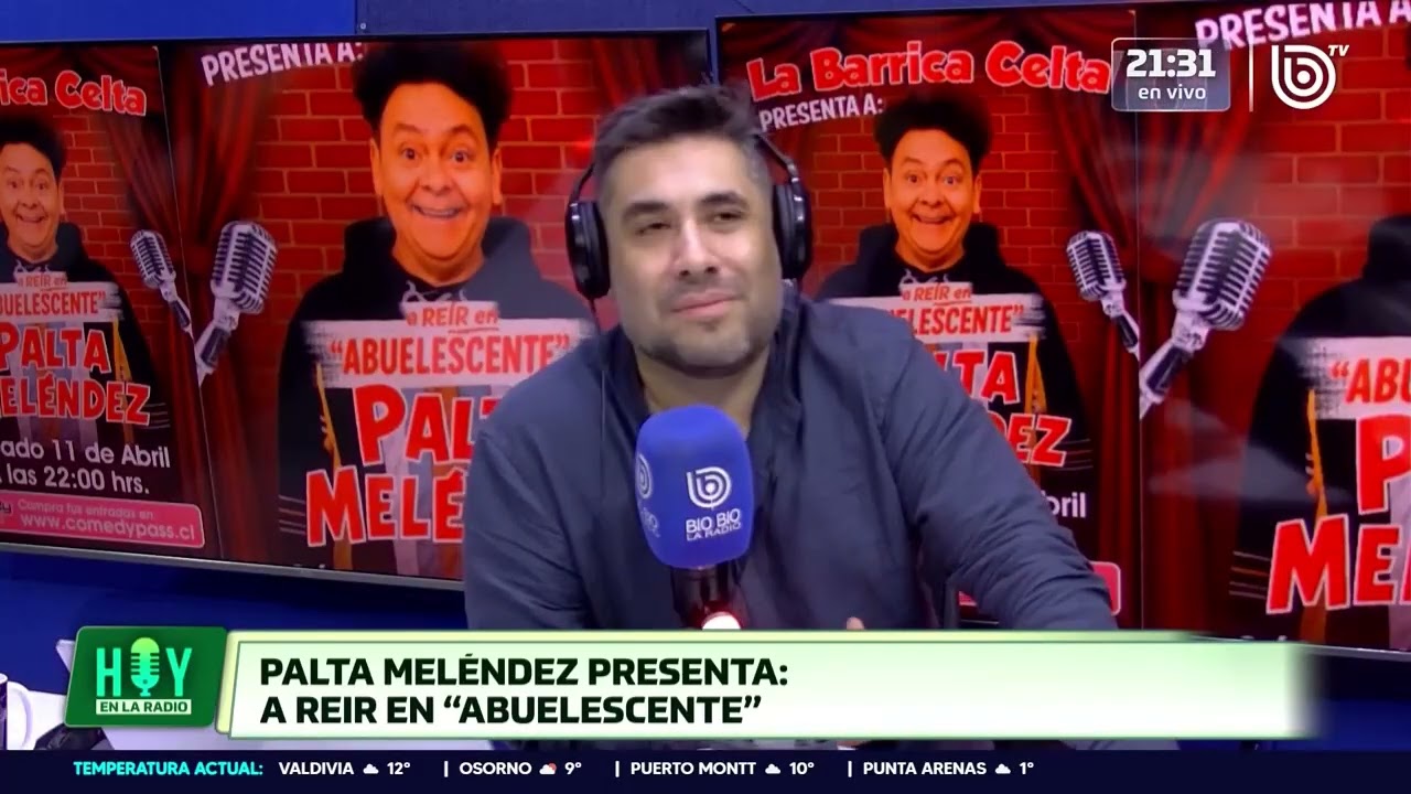 Palta Mel&eacute;ndez revela su amistad con Tom&aacute;s Mosciatti y c&oacute;mo La Radio lo mantiene conectado con Chile