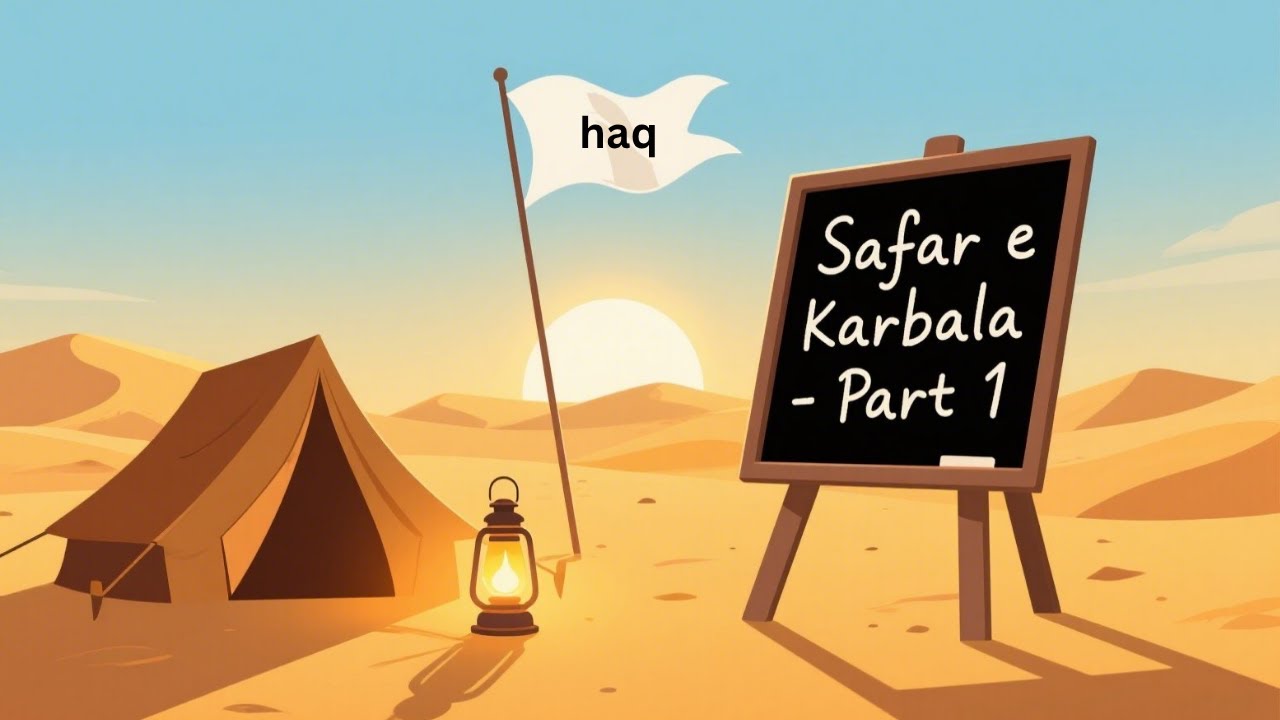 Imam Hussain's Journey Begins | Safar-e-Karbala Part 1 | Islamic Story for Kids | Smart Deenies