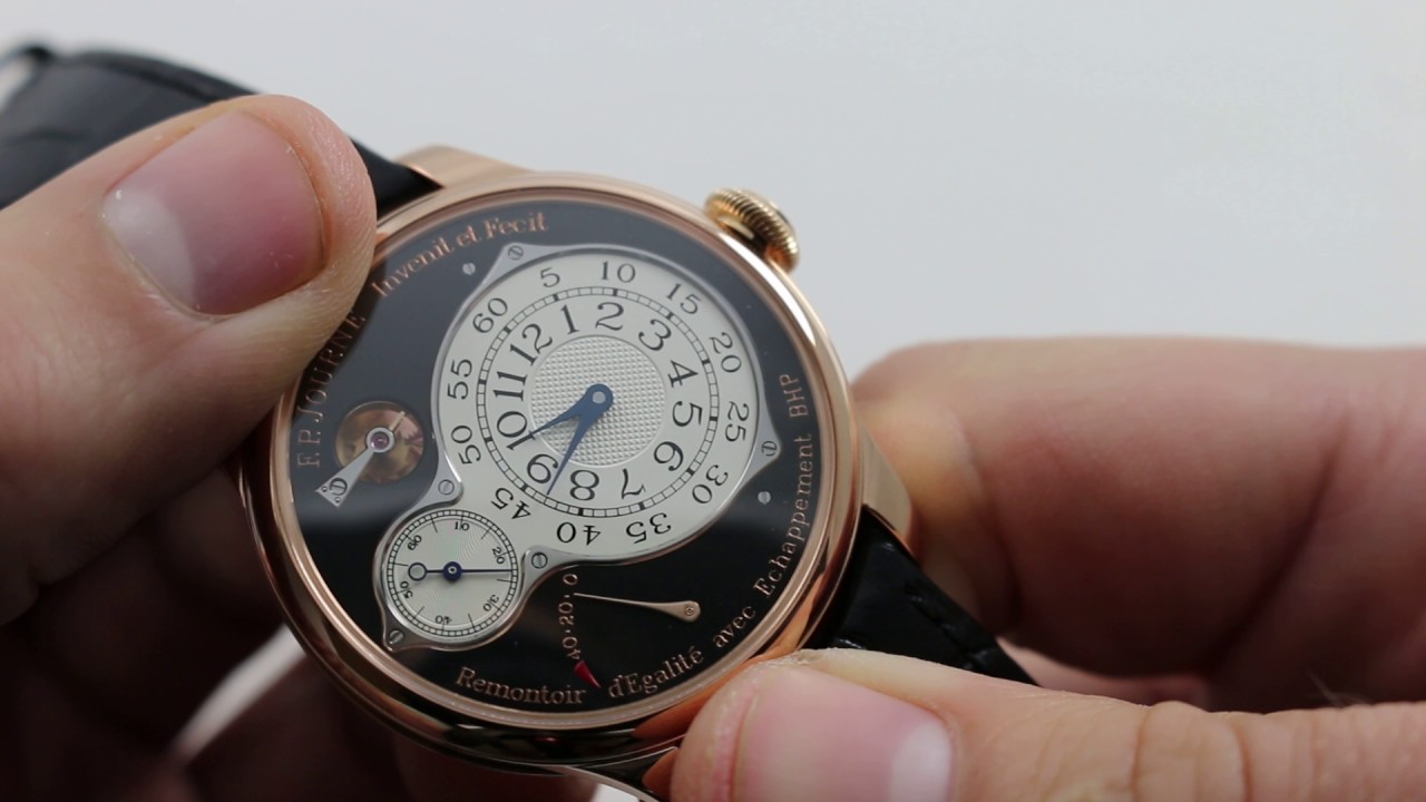 Pre Owned F.P. Journe Chronometre Optimum Boutique Edition Luxury Watch Review