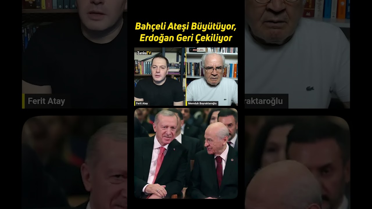 Bah&ccedil;eli Ateşi B&uuml;y&uuml;t&uuml;yor, Erdoğan Geri &Ccedil;ekiliyor