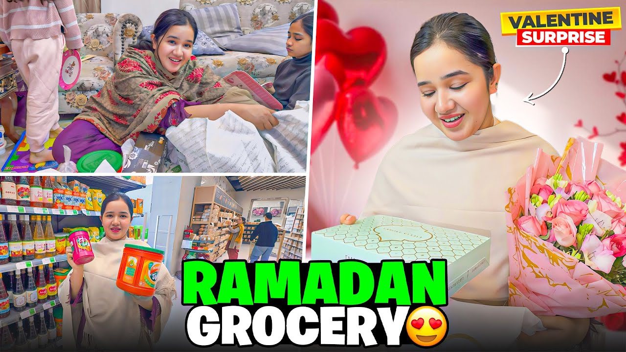 Ramadan grocery shopping | Sitara yaseen vlog 