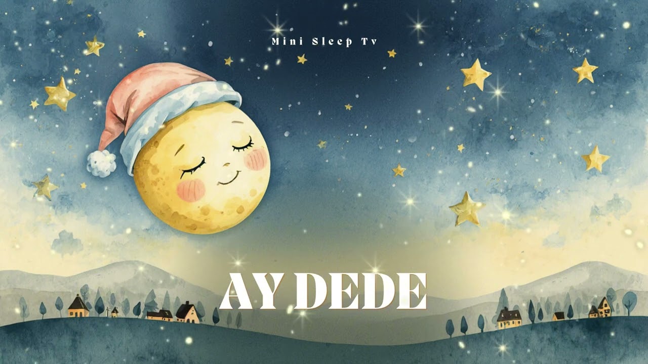 🌙 Ay Dede Ninnisi | Bebekleri 5 Dakikada Uyutan Ninni (Sakinleştirici & Pedagog Dostu)