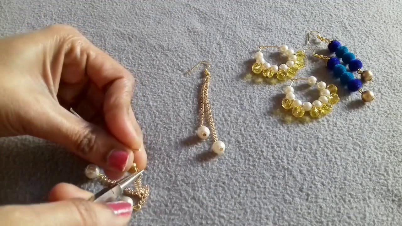 5 cara membuat anting-anting