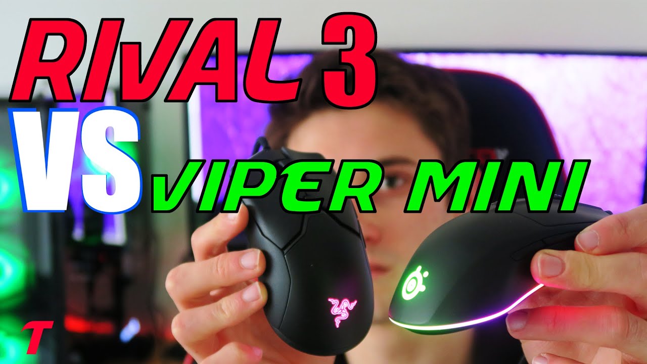 SteelSeries Rival 3 vs Razer Viper Mini Comparison - Clear Victory! (Best Budget Mouse)