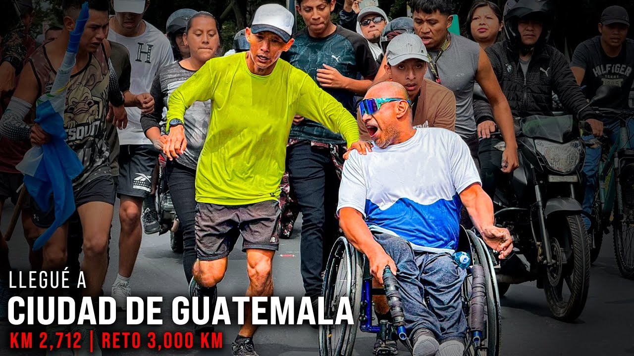 Corrí desde EUA a la Ciudad de Guatemala 🇬🇹 Km 2,712 | Reto 3,000 Km