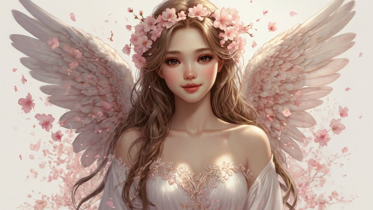 Happy Spring Equinox🌸🌸🌸　春分の日お祝いエンジェルアート🌸🌸🌸