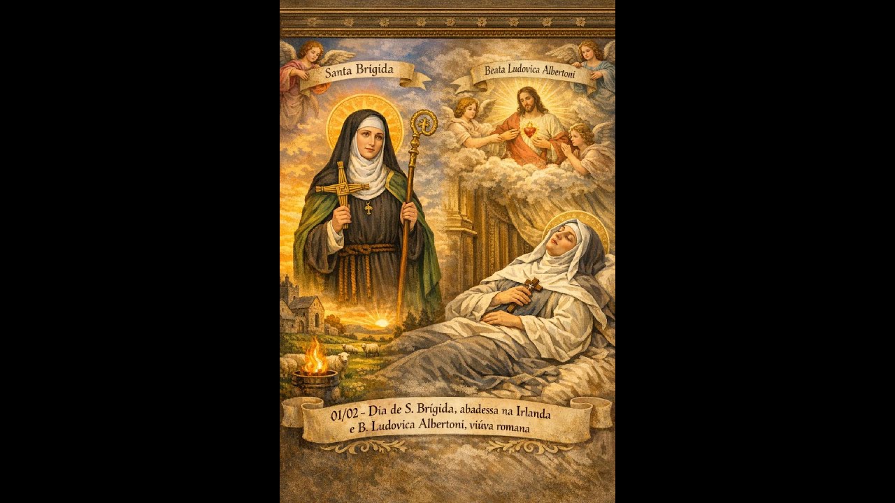 01/02 Dia de S. Brígida e B. Ludovica Albertoni