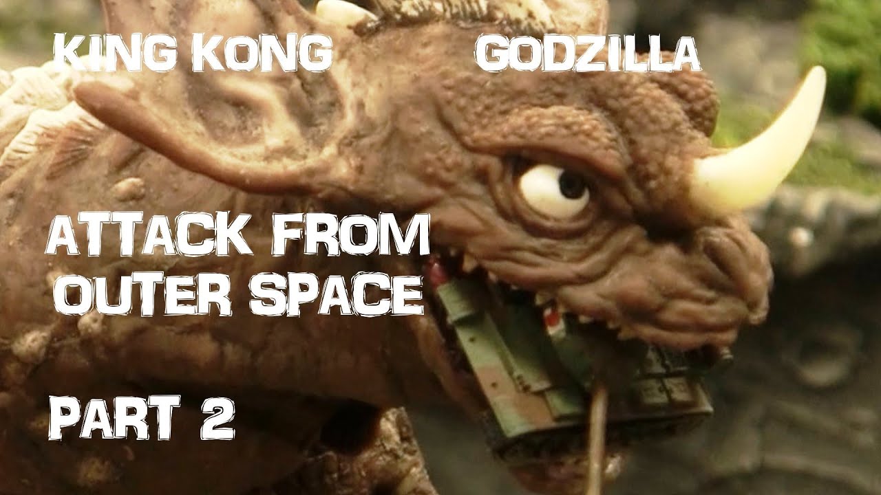 King Kong - Godzilla: Attack from outer Space (Part 2) - Stop Motion