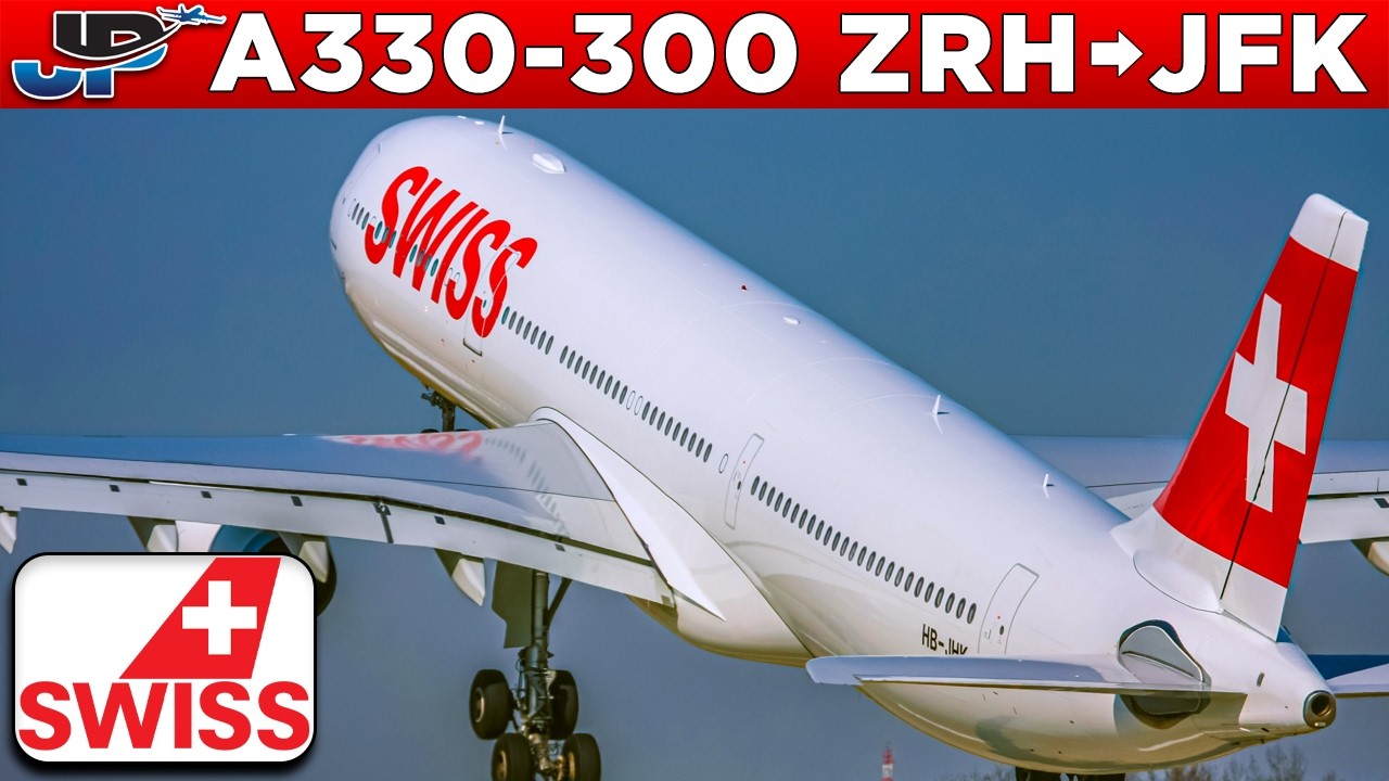 Swiss Airbus A330-300n Cockpit Zurich🇨🇭 to New York JFK🇺🇸