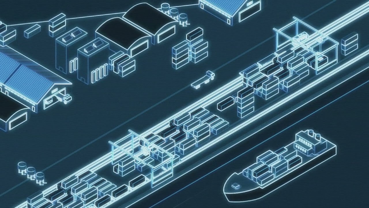 Terminal Simulation and predictive container positioning