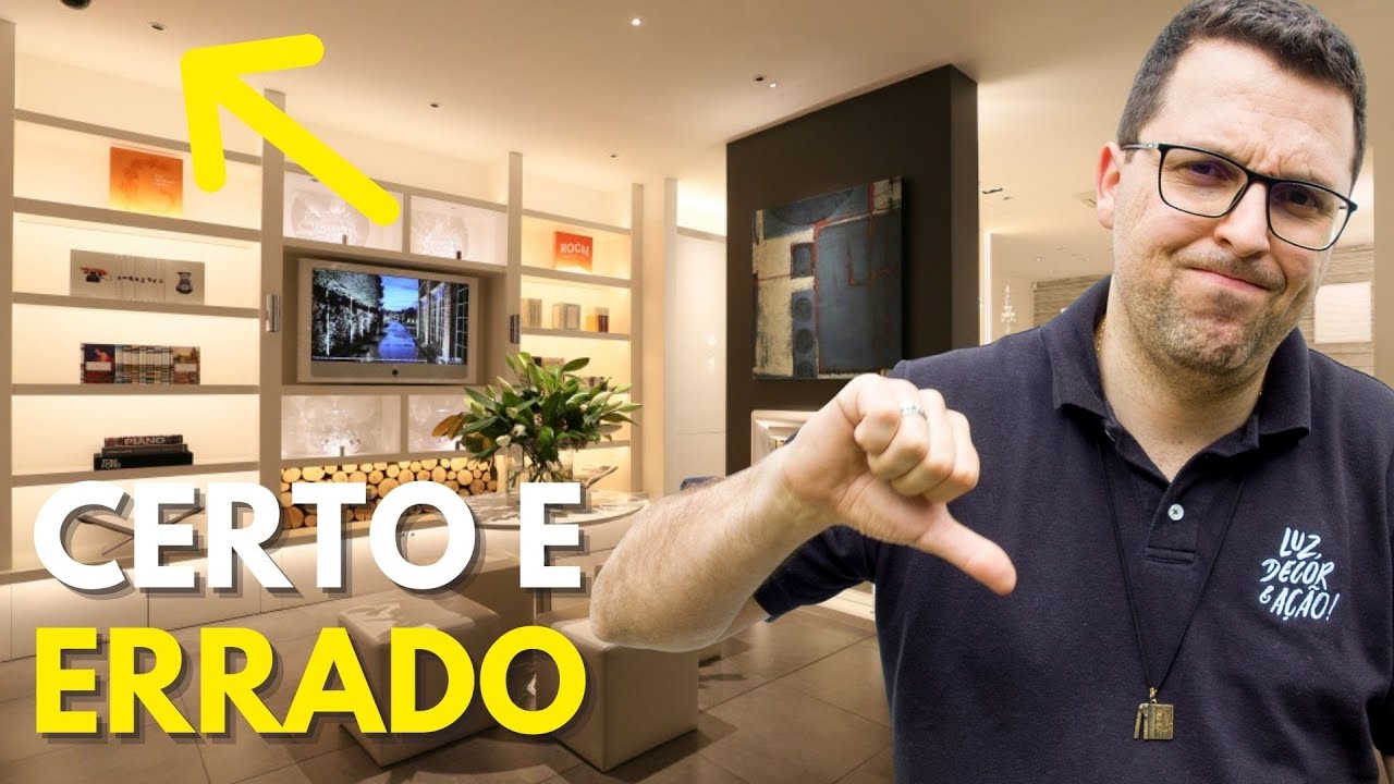 ✅CERTO e ❌ERRADO Na Iluminação Residencial