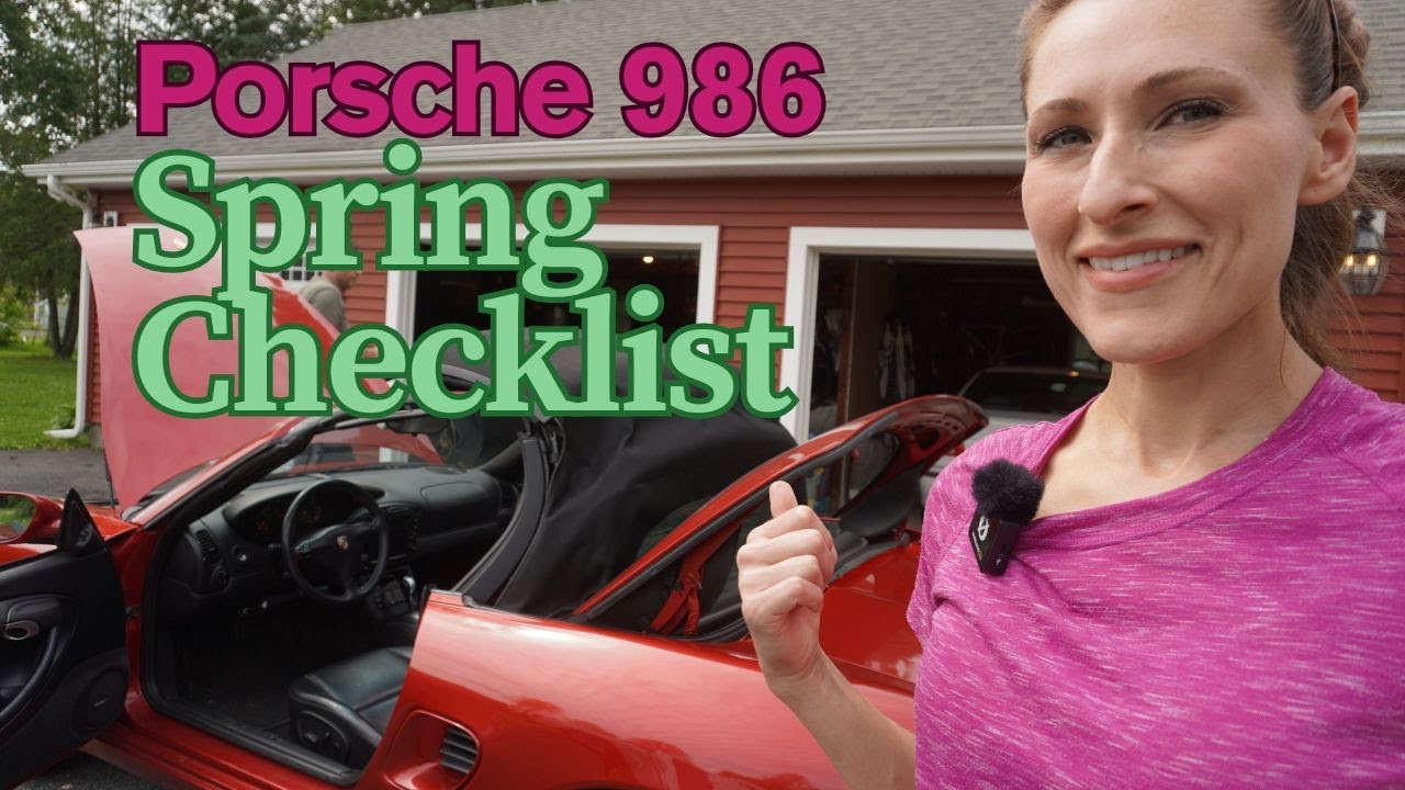 Porsche 986 (Boxster) Spring Checklist | Routine Maintenance Items
