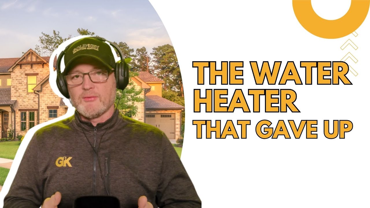 The Water Heater That Gave Up #WaterHeater #HomeMaintenance