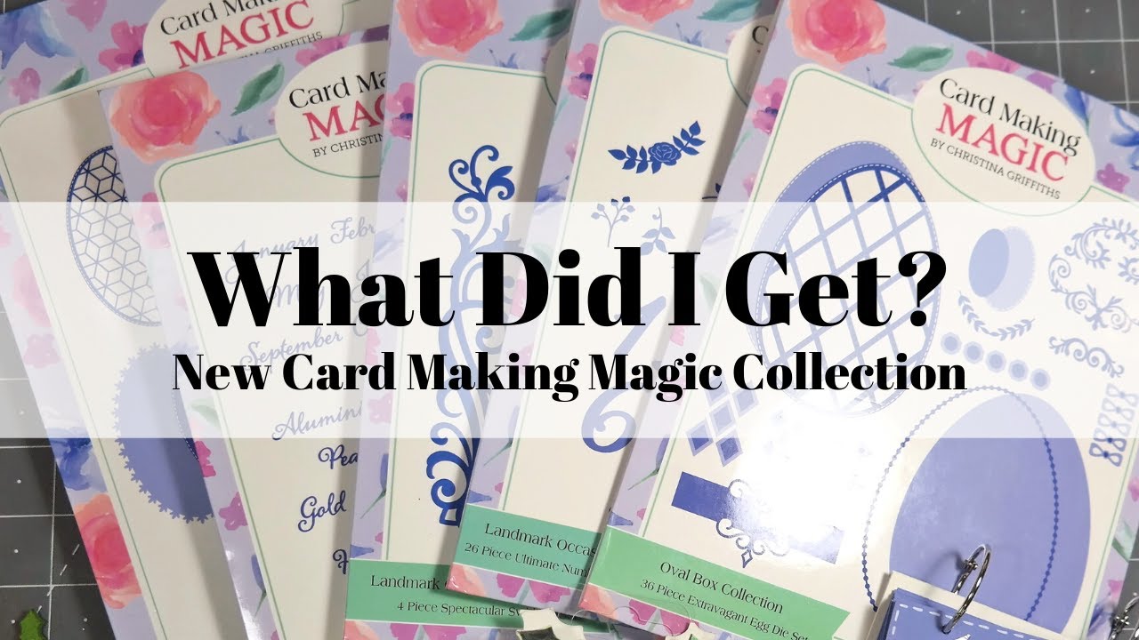 What Did I Get? New Card Making Magic Collection!
