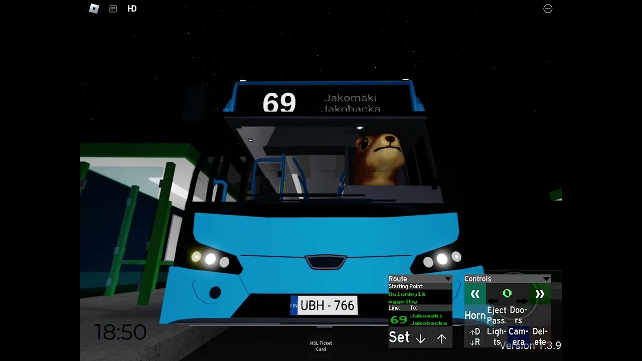 69 route urbanmove helsinki roblox