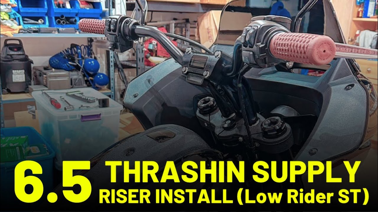 Low Rider ST 6.5 Thrashin Supply Riser Install