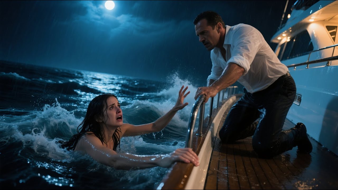 She Falls Overboard in a Storm — The Mafia Boss Drags Her Back and Makes a Vow