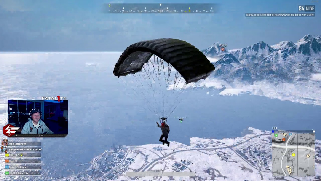 Fatal1ty: How to get level 3 gear before you land in PUBG!