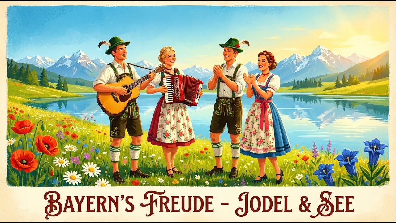 German Alps Festival 🎵 Polka, Waltz & Traditional Brass Band Magic | Bavarian Folk Celebration