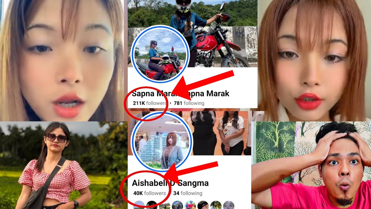 Gital update Aishabell Sangma  Salsa ni gisepon 40k Followers ko man.jok Dubaio dongenga 