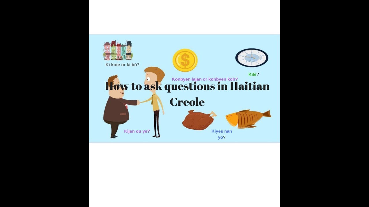 How to ask questions in Haitian Creole