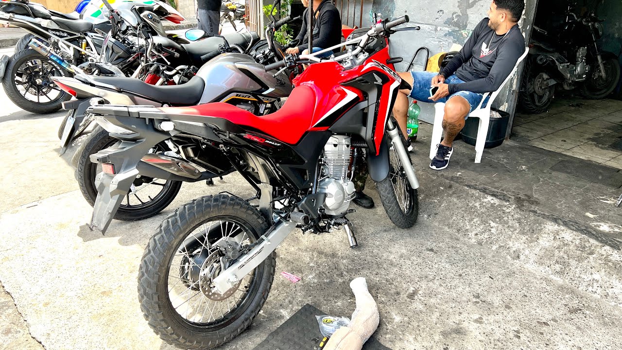 ESCAPE NOVO NA MINHA XRE 300