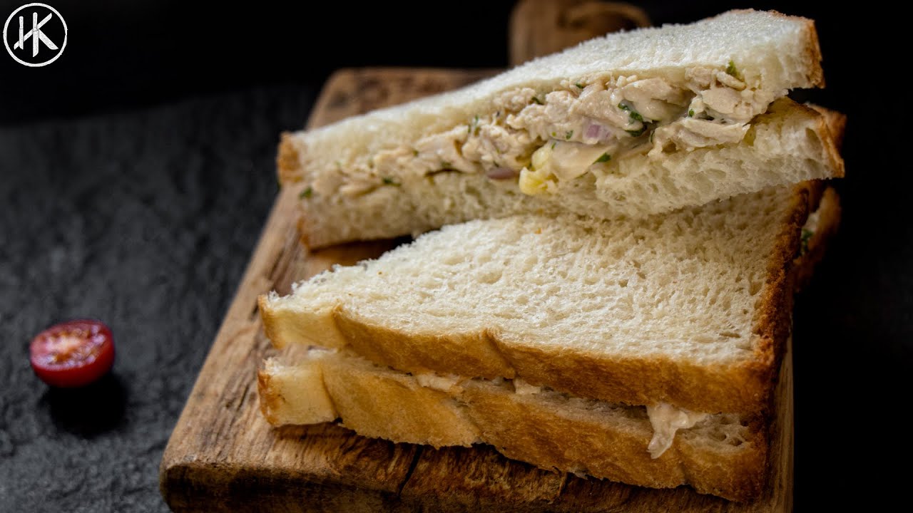 Chicken Junglee Sandwich (Like Indigo Airlines)
