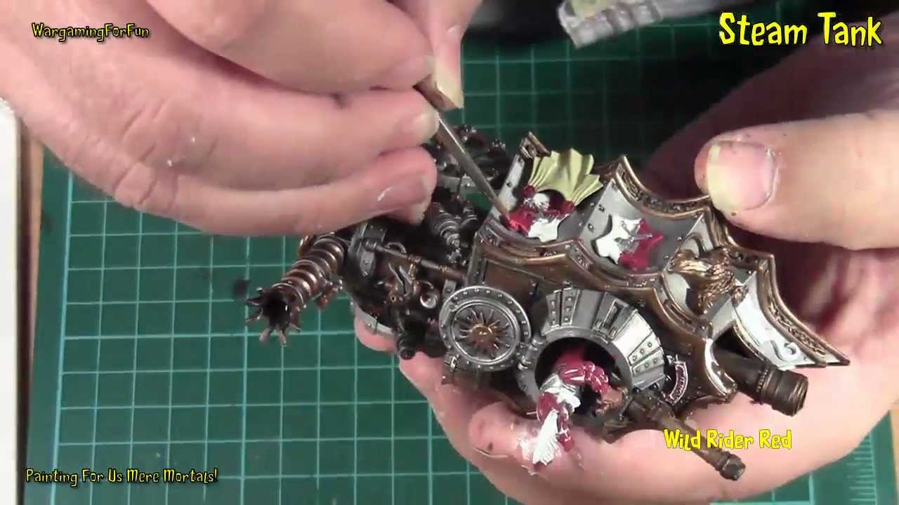 How to Paint an Empire Steam Tank - Painting For Us Mere Mortals - Painting Tutorial