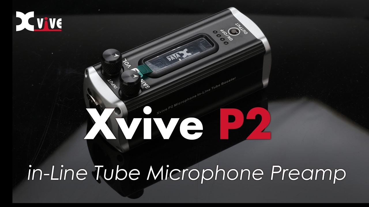 XVIVE P2 TUBE MIC BOOSTER Inline Microphone Preamp