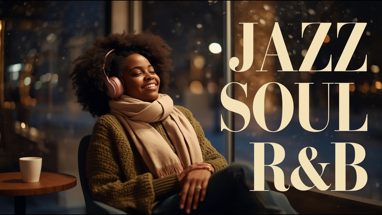 Snowfall City Nights 🎷 Winter Smooth Soul R&B #907 #JazzInstrumentalLive