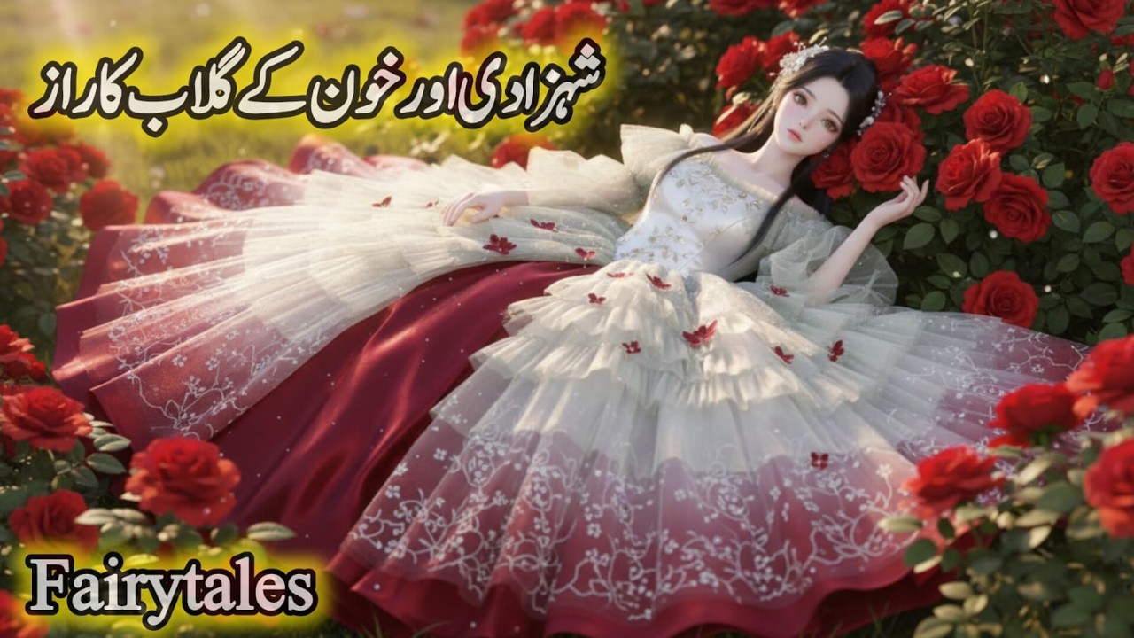 Princess and The Secret of Blood Roses 🌹#urdufairytale #fairytalesstory
