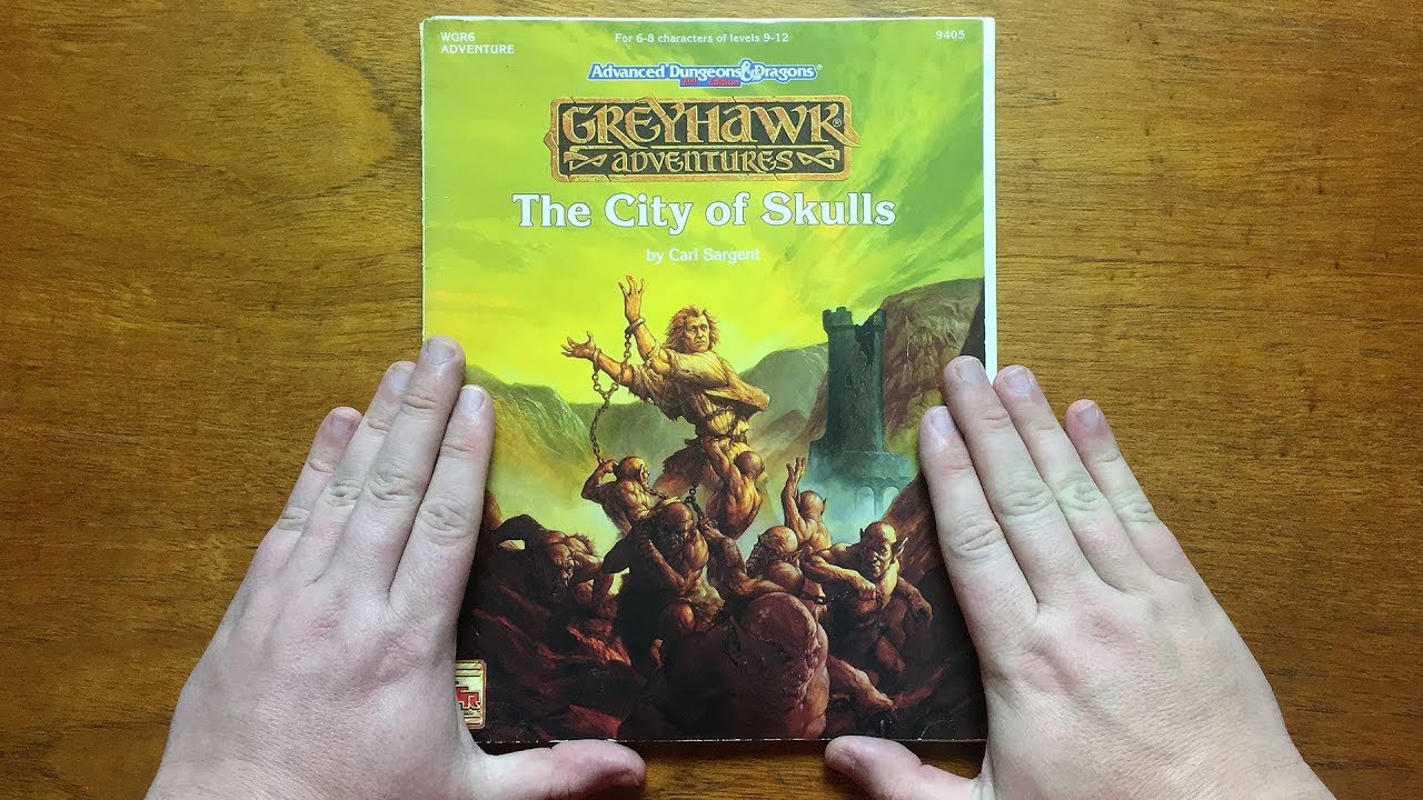 The City of Skulls for AD&D 2nd Edition by TSR