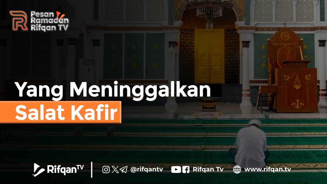Yang Meninggalkan Salat Kafir - Ustaz Ahmad Zainuddin Al Banjary